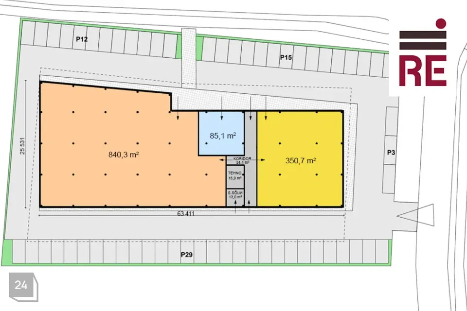 Многоцелевое, 1200 m² Бизнес-площадь в Kiili vald, Kiili alev