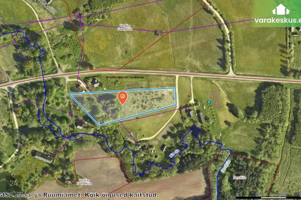 Elamumaa, 9658 m² Maa  -  Põhja-Sakala vald, Uia küla - foto 2