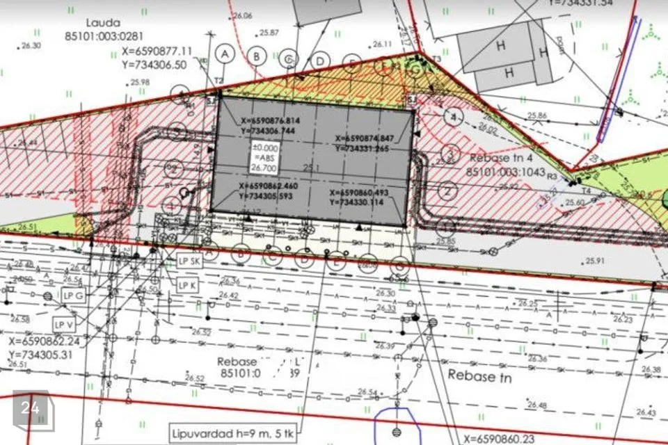 Tootmismaa või Ärimaa, 2543 m² Maa - Narva-Jõesuu linn, Olgina alevik - foto 3