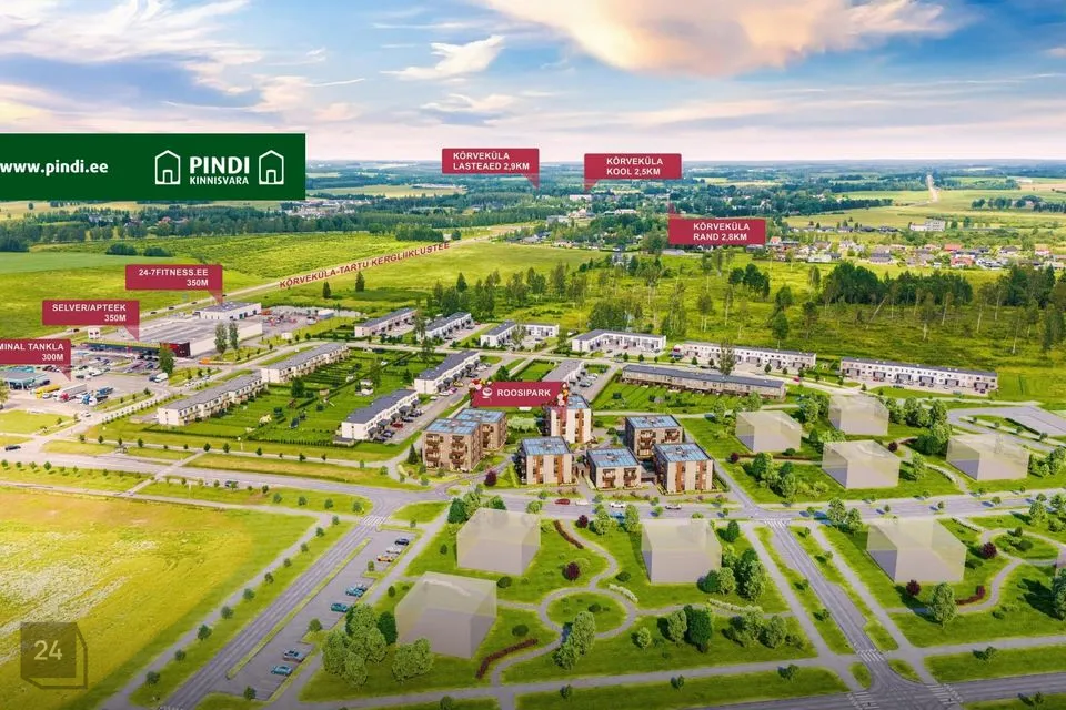 Mitme sihtotstarbega, 41 m² Äripind  -  Tartu vald, Raadi alev - foto 2