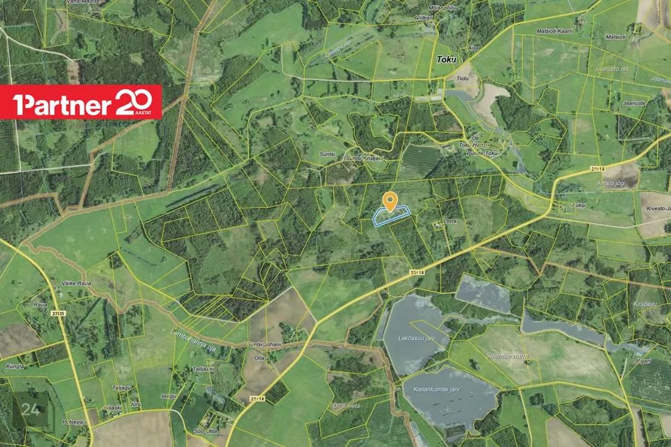 Maatulundusmaa, 29482 m² Maa - Antsla vald, Toku küla - foto 4