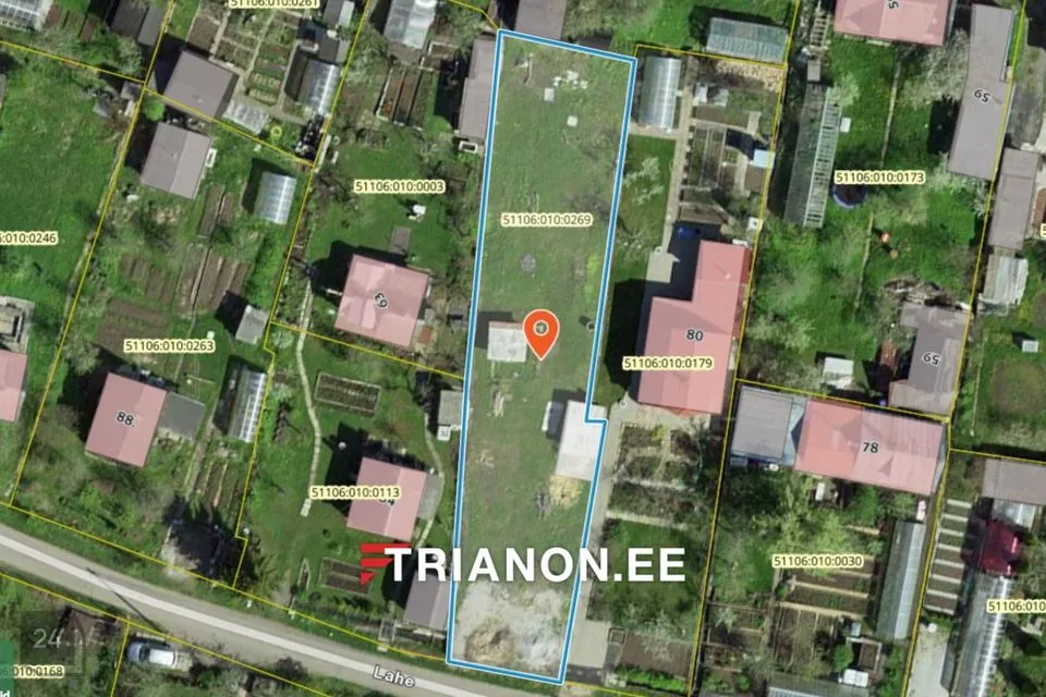 Elamumaa, 641 m² Maa  -  Narva linn