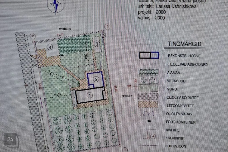 Elamumaa, 598 m² Maa  -  Harku vald, Vääna-Jõesuu küla - foto 3