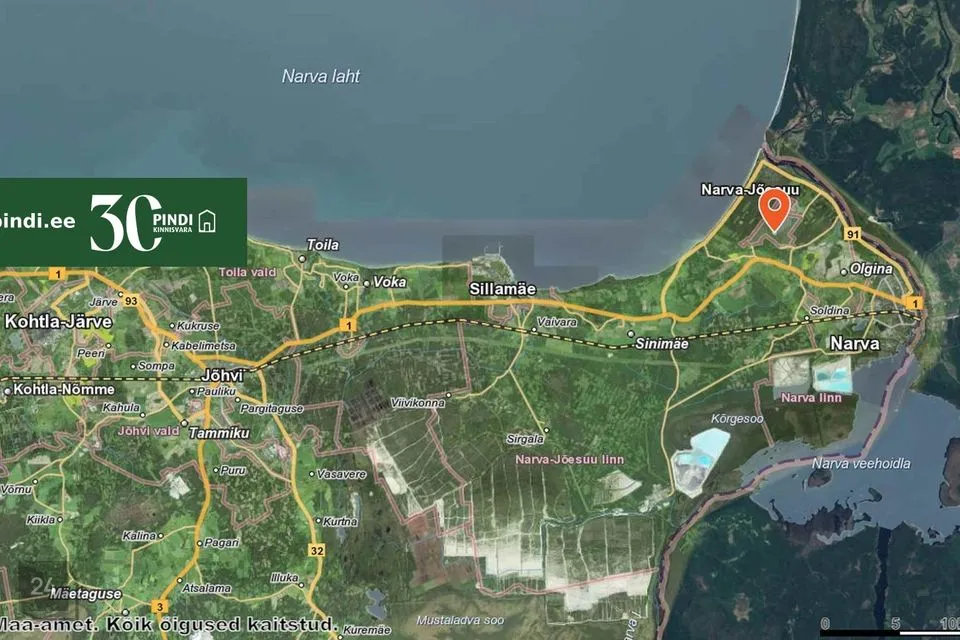 Elamumaa, 1183 m² Maa  -  Narva linn - foto 5