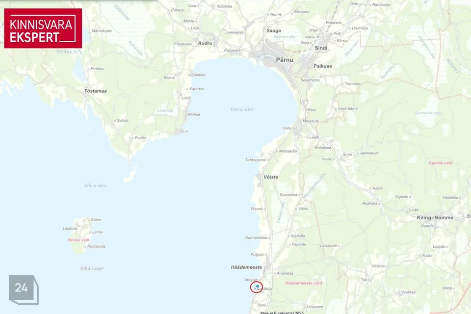 Maatulundusmaa, 13000 m² участок в Häädemeeste vald, Jaagupi küla - фото 2