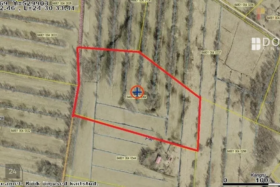 Maatulundusmaa, 43000 m² участок в Häädemeeste vald, Metsaküla