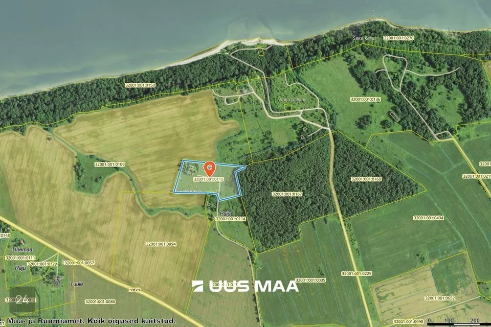 Maatulundusmaa, 51405 m² Maa - Jõhvi vald, Saka küla - foto 2