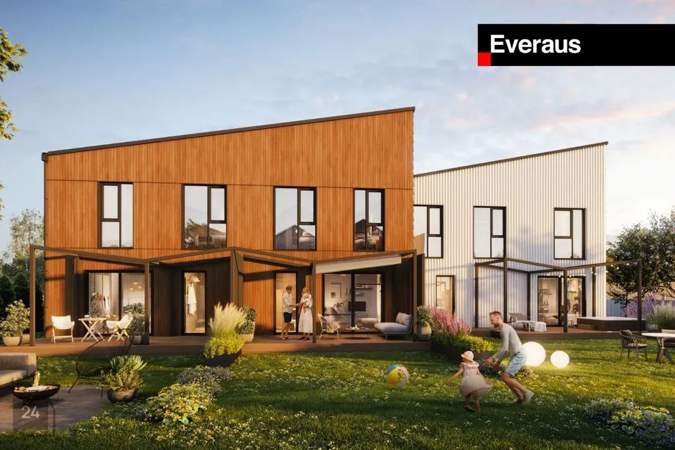 Row house box, 5-room partial house in Kiili vald, Luige alevik