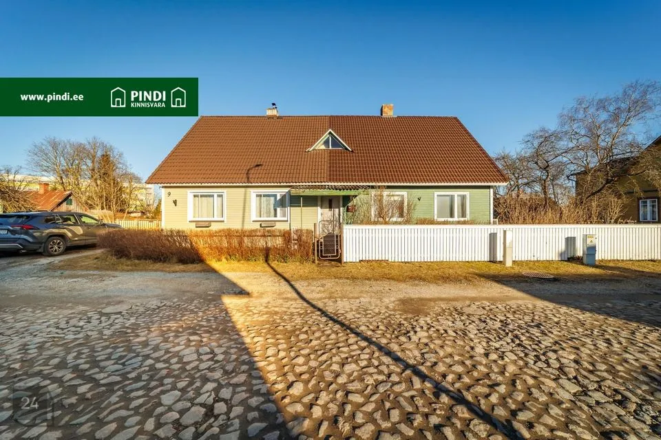4-комнатная часть дома в Rakvere linn