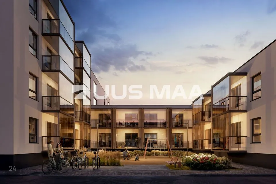 2-room apartment in Maardu linn