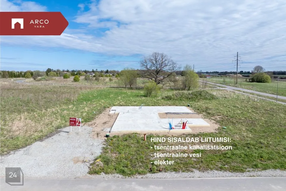 Земля жилой застройки, 1469 m² участок в Rae vald, Assaku alevik