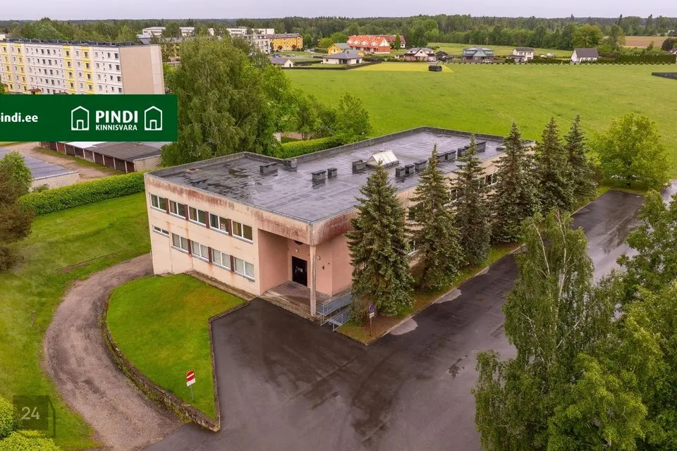 Büroo, 1844 m² Äripind  -  Põlva vald, Põlva linn
