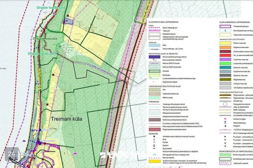 Maatulundusmaa, 28900 m² Maa  -  Häädemeeste vald, Treimani küla - foto 3