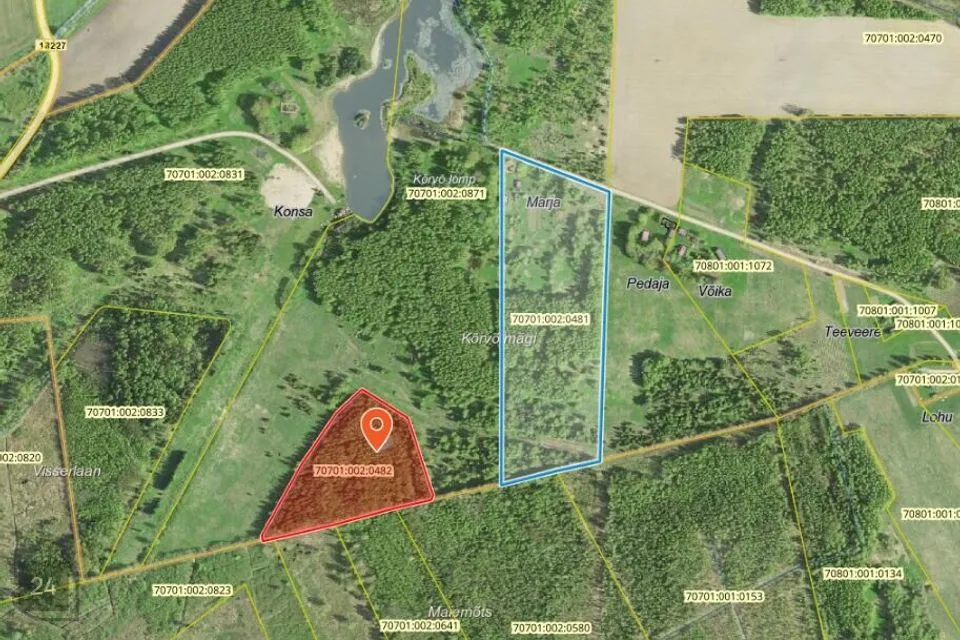 2-toaline Maja  -  Räpina vald, Naha küla - foto 4