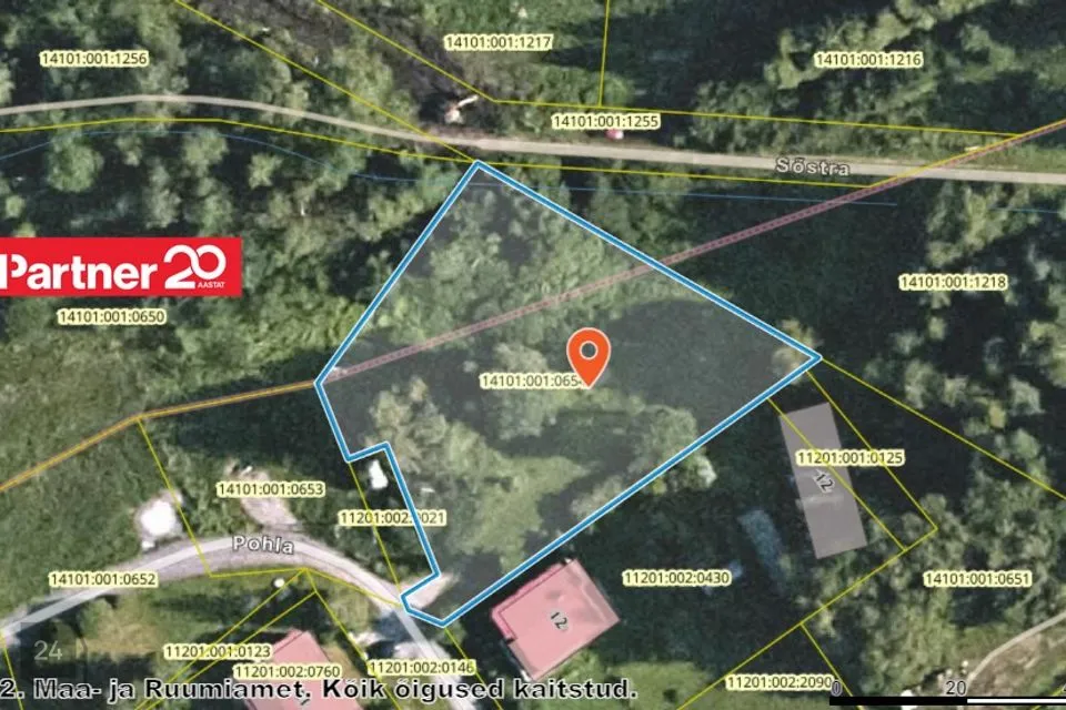 Maatulundusmaa, 2389 m² участок в Anija vald, Aegviidu alev