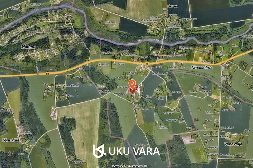 93 m² дом в Viljandi vald, Tänassilma küla