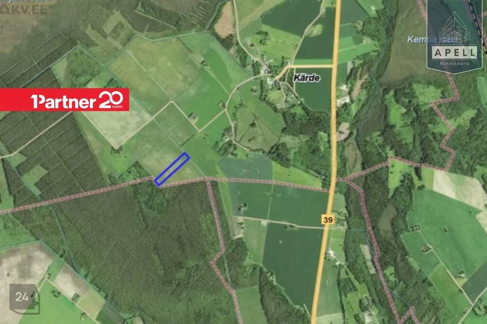 Maatulundusmaa, 32387 m² Maa - Jõgeva vald, Kärde küla - foto 4