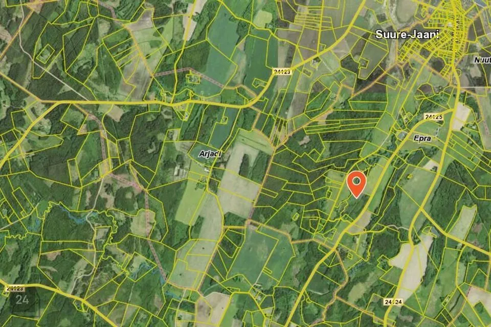 Maatulundusmaa, 183577 m² участок в Põhja-Sakala vald, Epra küla - фото 2