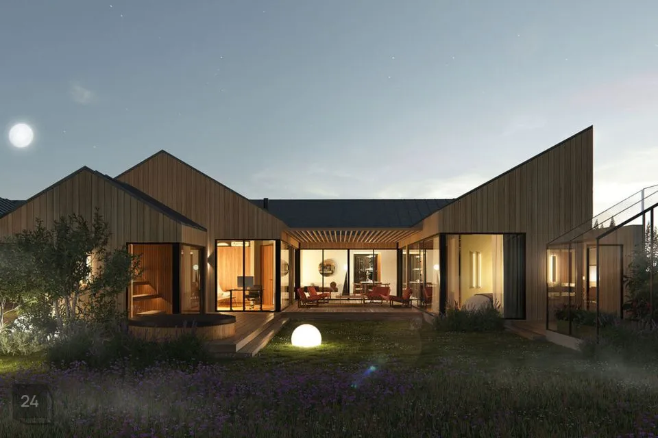 4-toaline Majaosa - Lääne-Harju vald, Valkse küla