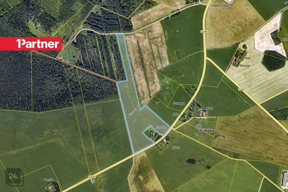 Maatulundusmaa, 100665 m² Maa  -  Tartu vald, Kükitaja küla