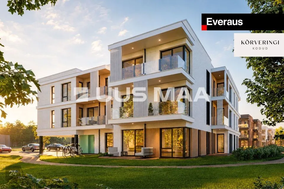 3-комнатная Квартира в Tartu vald, Kõrveküla alevik
