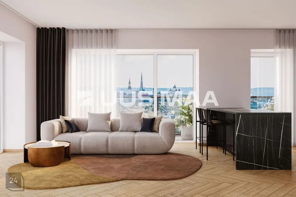 1-room apartment in Tallinn, Mustamäe linnaosa