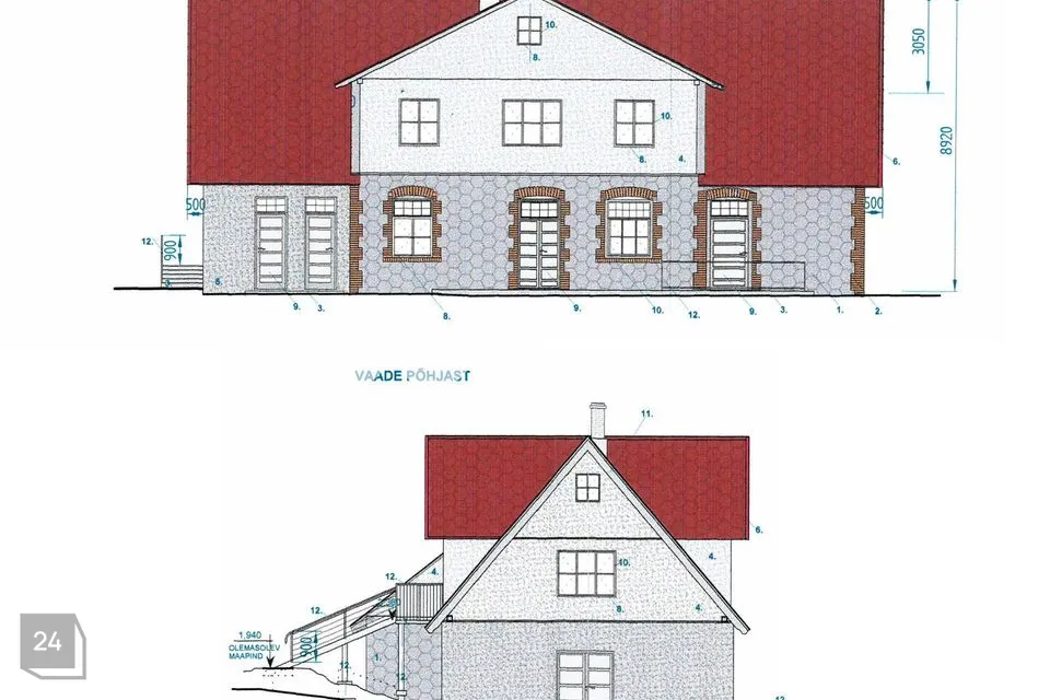 0 m² Maja - Mustvee vald, Kääpa küla