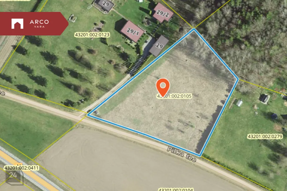 Elamumaa, 5246 m² Maa - Luunja vald, Pilka küla