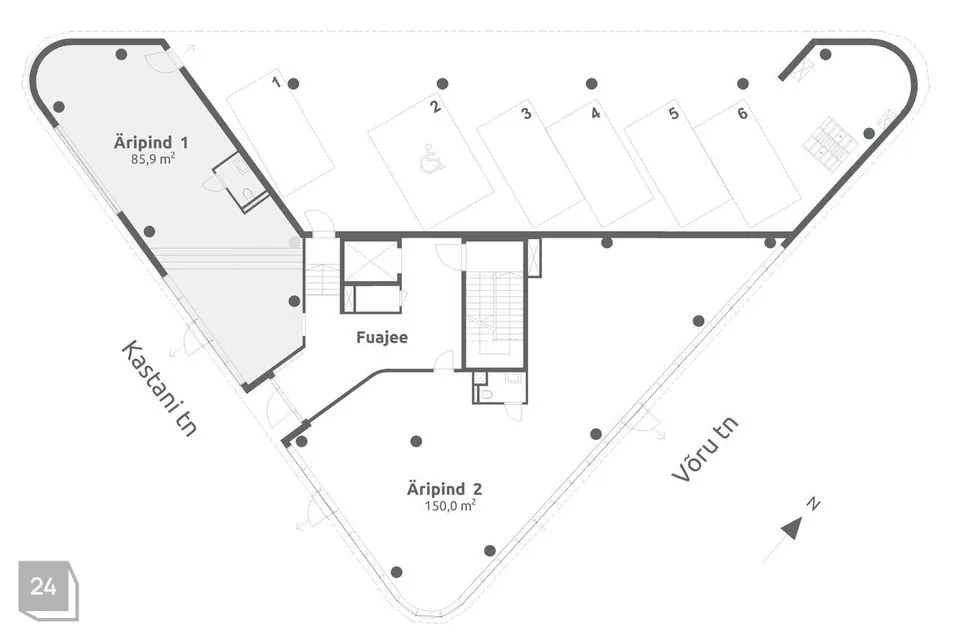 Kaubandus või Teenindus, 85 m² Äripind  -  Tartu linn, Tartu linn - foto 3