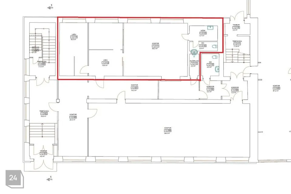 92 m² business in Tallinn, Mustamäe linnaosa - photo 2