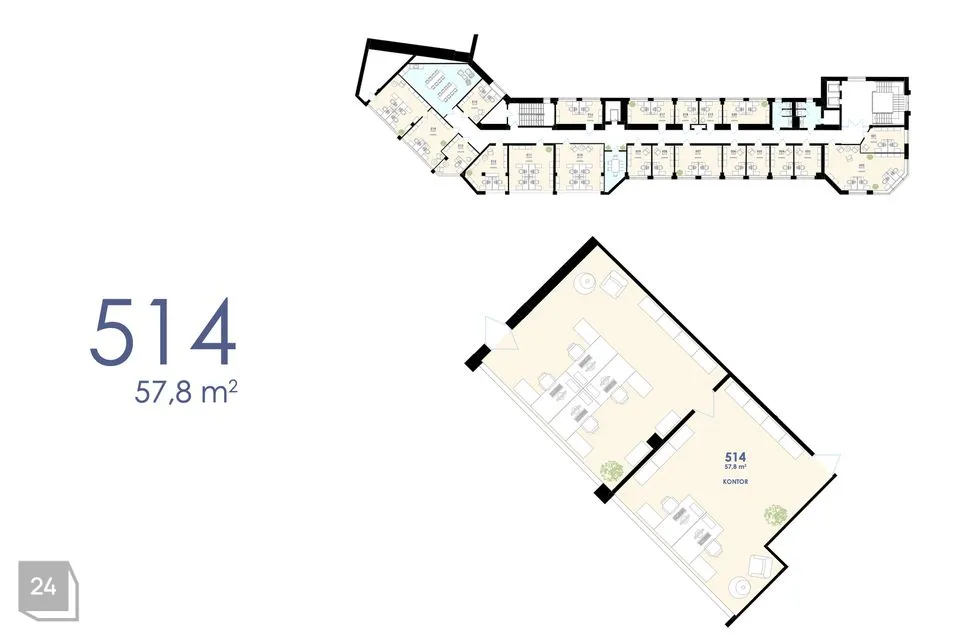 57 m² Äripind  -  Tallinn, Kesklinna linnaosa - foto 3