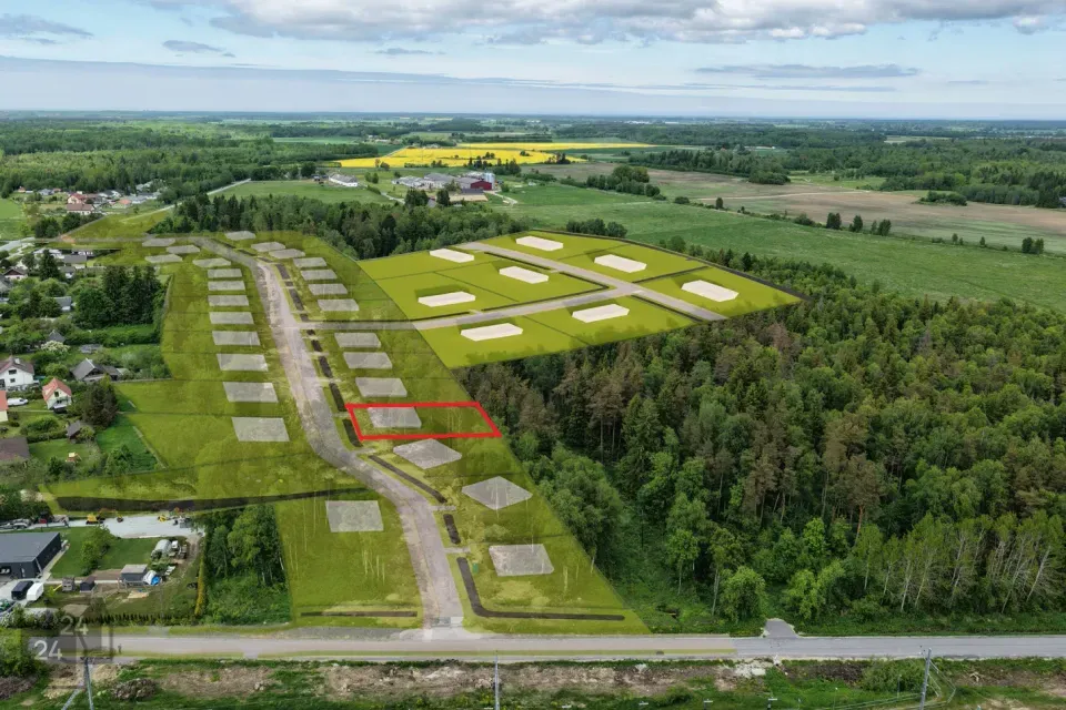Земля жилой застройки, 1236 m² участок в Raasiku vald, Aruküla alevik