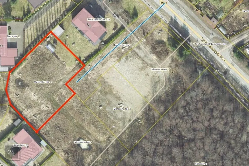 Elamumaa, 2399 m² Maa  -  Viimsi vald, Pringi küla - foto 2