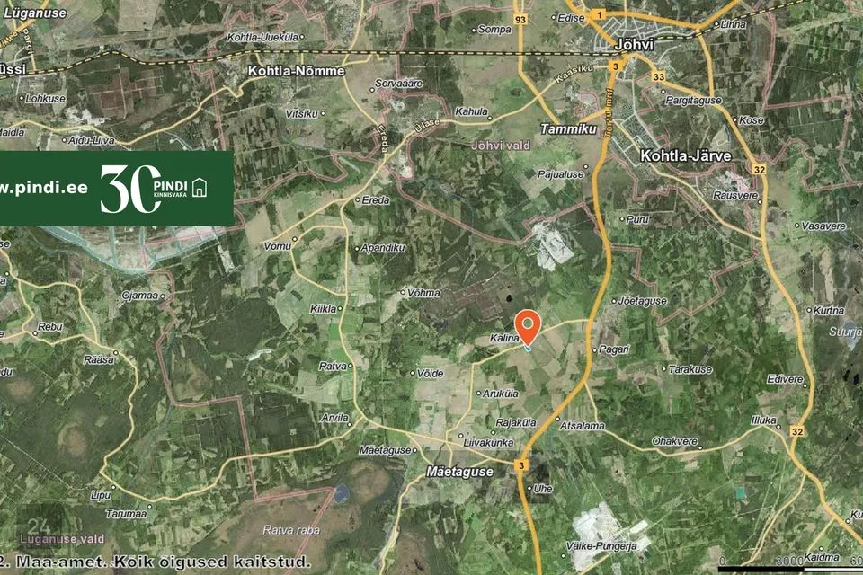 3-toaline Maja - Alutaguse vald, Kalina küla - foto 3