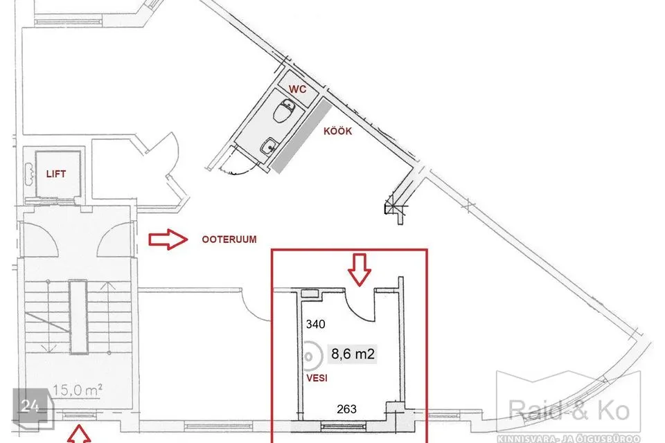 Muu või Teenindus, 17 m² Äripind - Tallinn, Kesklinna linnaosa - foto 5