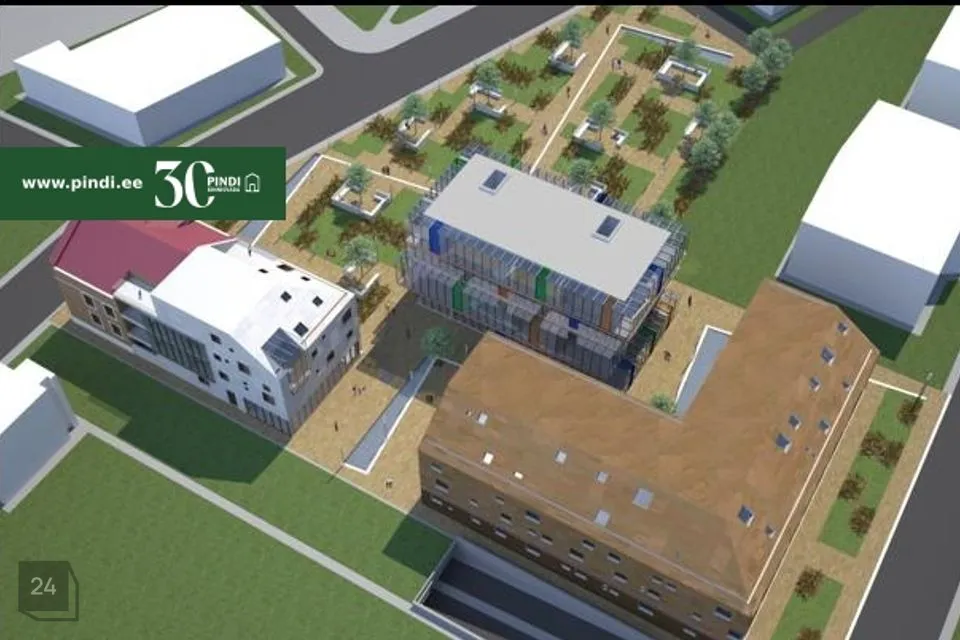 Commercial land, 3435 m² land in Narva linn