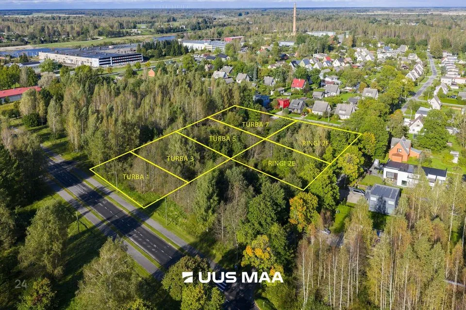 Elamumaa, 1461 m² Maa  -  Tori vald, Sindi linn - foto 2