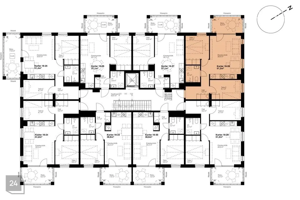 3-toaline Korter - Tartu vald, Raadi alev - foto 3
