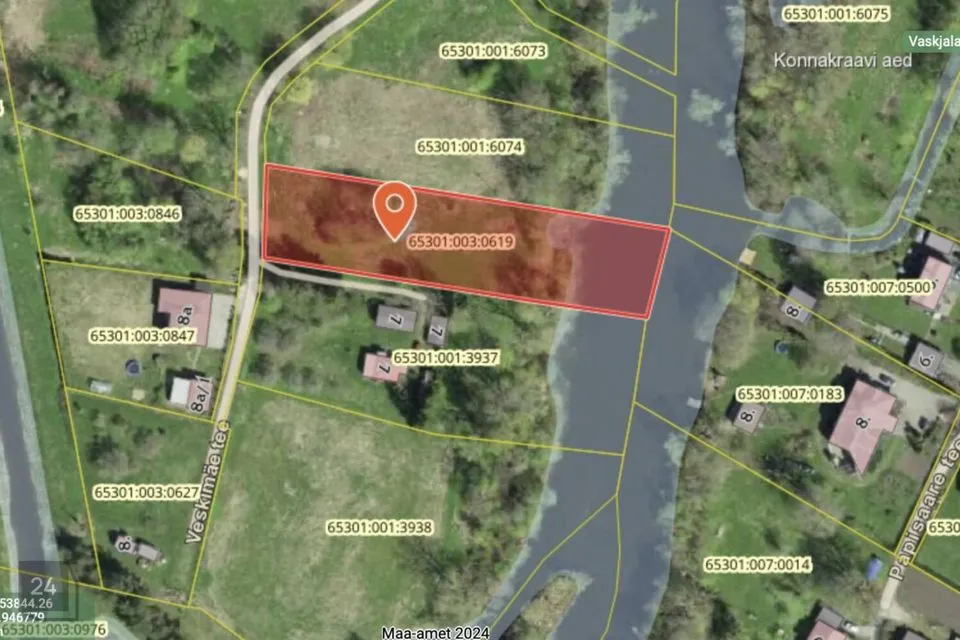 Земля жилой застройки, 3872 m² участок в Rae vald, Vaskjala küla - фото 2