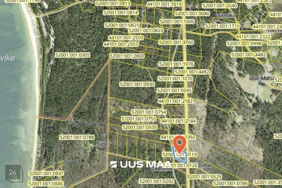 Elamumaa, 4381 m² Maa  -  Lääne-Nigula vald, Elbiku küla / Ölbäck - foto 4
