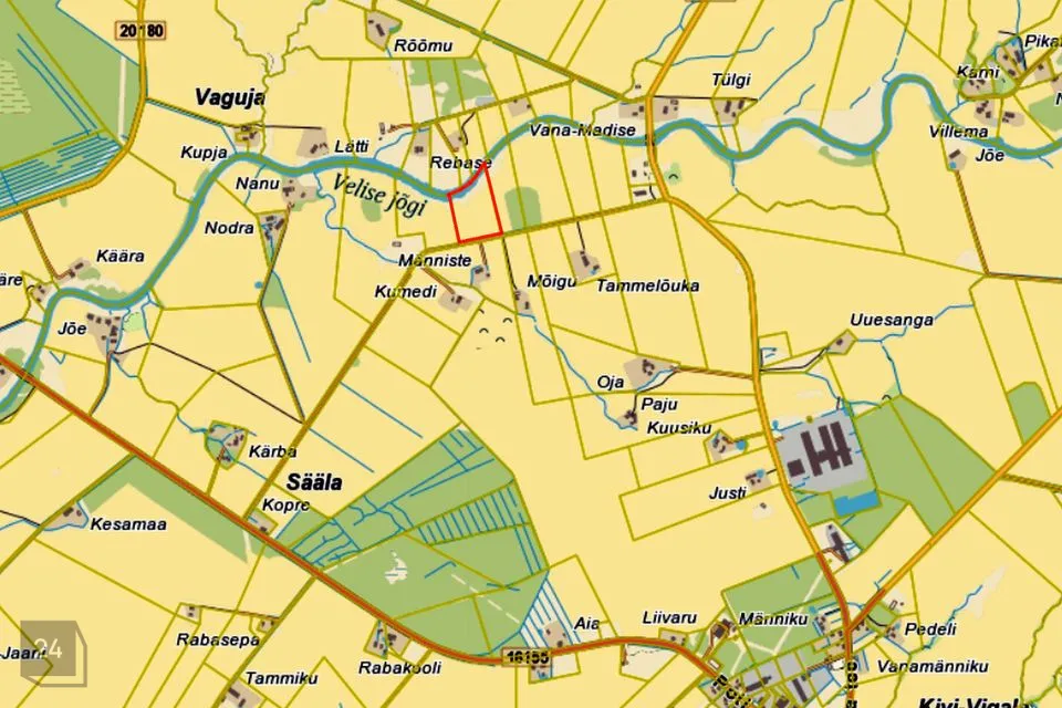 Maatulundusmaa, 26683 m² Maa  -  Märjamaa vald, Sääla küla - foto 2