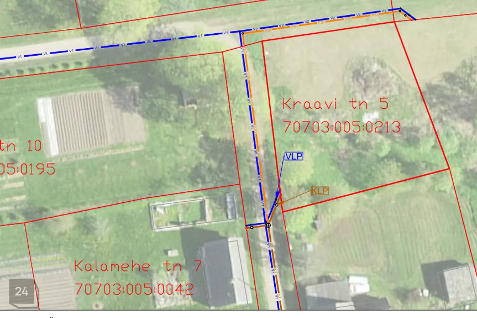 Elamumaa, 927 m² Maa - Räpina vald, Võõpsu alevik - foto 2