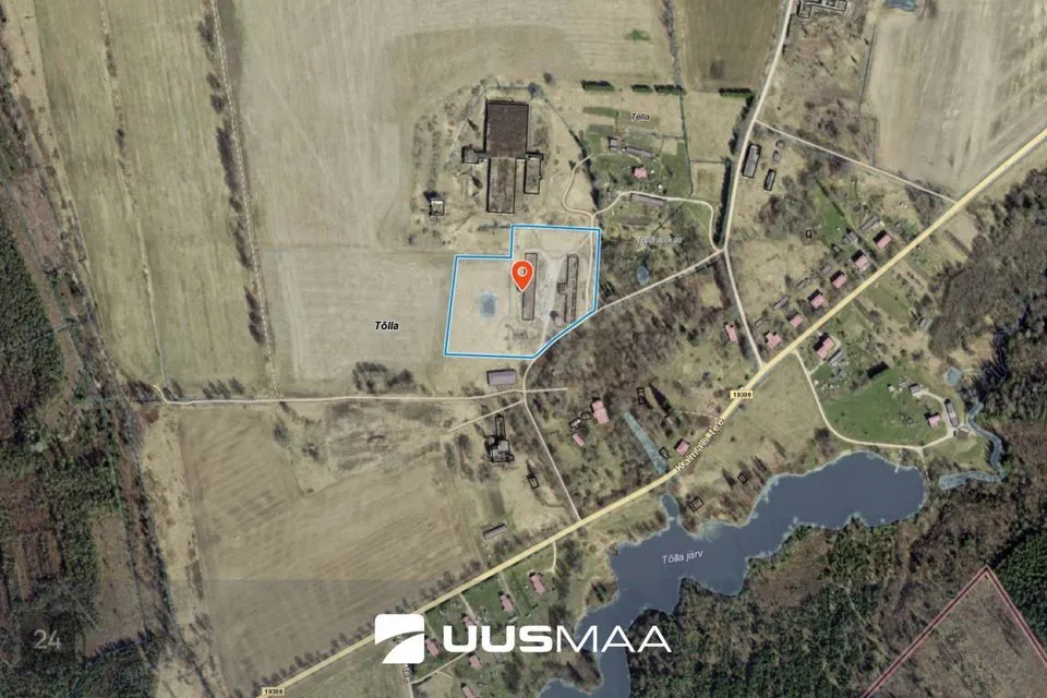 Земля производственного назначения, 22800 m² участок в Saarde vald, Tõlla küla - фото 3