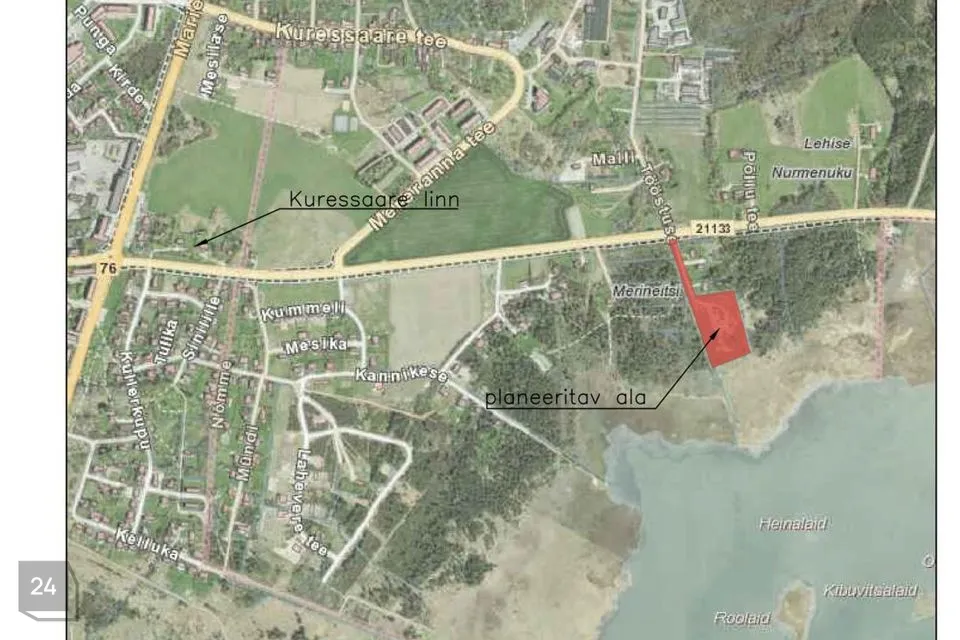 Elamumaa, 2912 m² Maa  -  Saaremaa vald, Kudjape alevik - foto 4