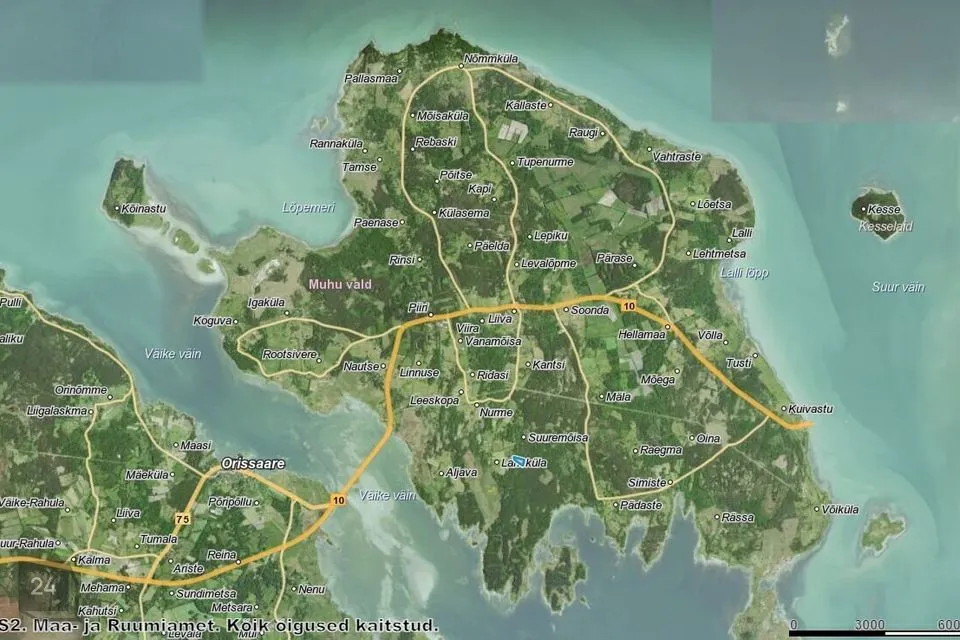 Maatulundusmaa, 33372 m² Maa - Muhu vald, Suuremõisa küla - foto 3