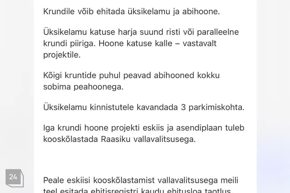 Elamumaa, 3169 m² Maa  -  Raasiku vald, Igavere küla - foto 4