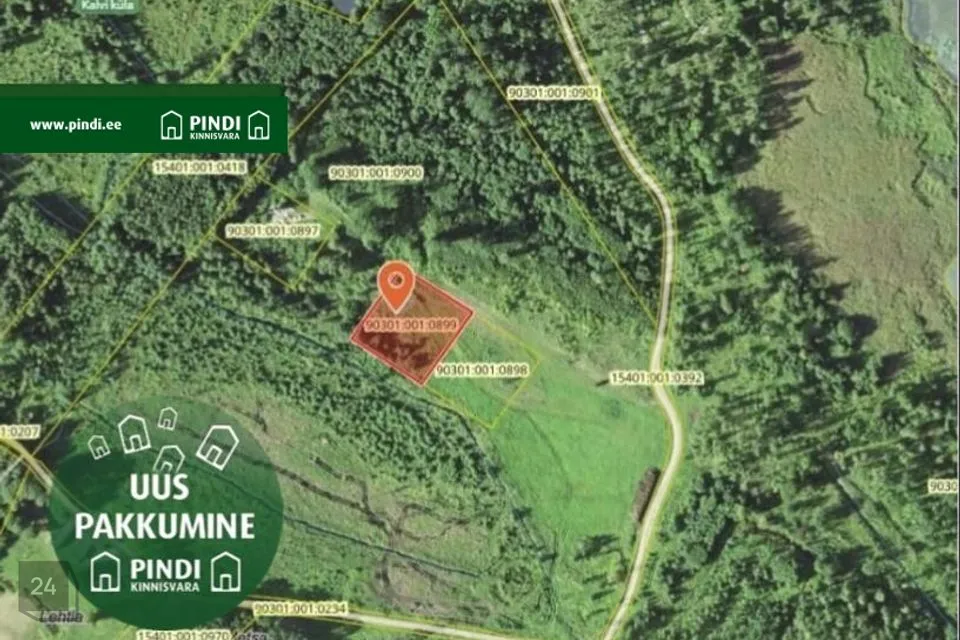 Maatulundusmaa, 3062 m² Maa - Viru-Nigula vald, Kalvi küla
