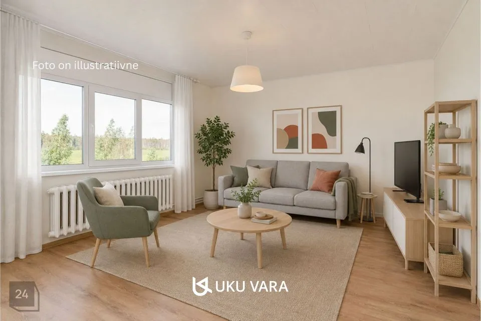 3-toaline Korter - Viljandi vald, Kolga-Jaani alevik