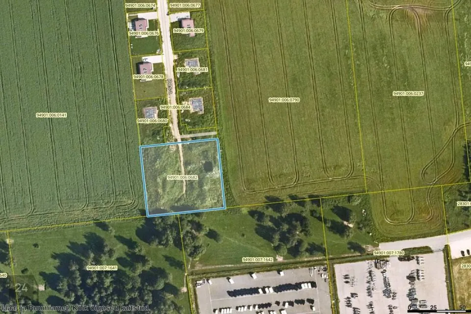 Maatulundusmaa või Tootmismaa, 4018 m² Maa - Kambja vald, Soinaste küla - foto 2
