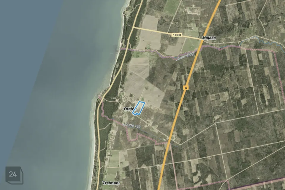 85000 m² участок в Häädemeeste vald, Orajõe küla